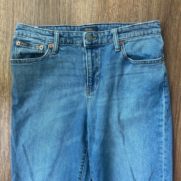 POLO RALPH LAUREN The Hampton Straight Leg Boys Blue Jeans Medium Wash Size 20 - Picture 7 of 15